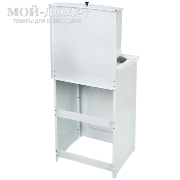 Умывальник без подогрева нерж. мойка | Мой-Дом27 | Объем бака – 20 литров без нагревателя<br>
 Материал умывальника – сталь толщиной 0,7 мм<br>
 Мойка – нержавеющая сталь<br>
 Кран – металлический<br>
Поставляется в разобранном виде, в коробке 80*54*20 см с ручками